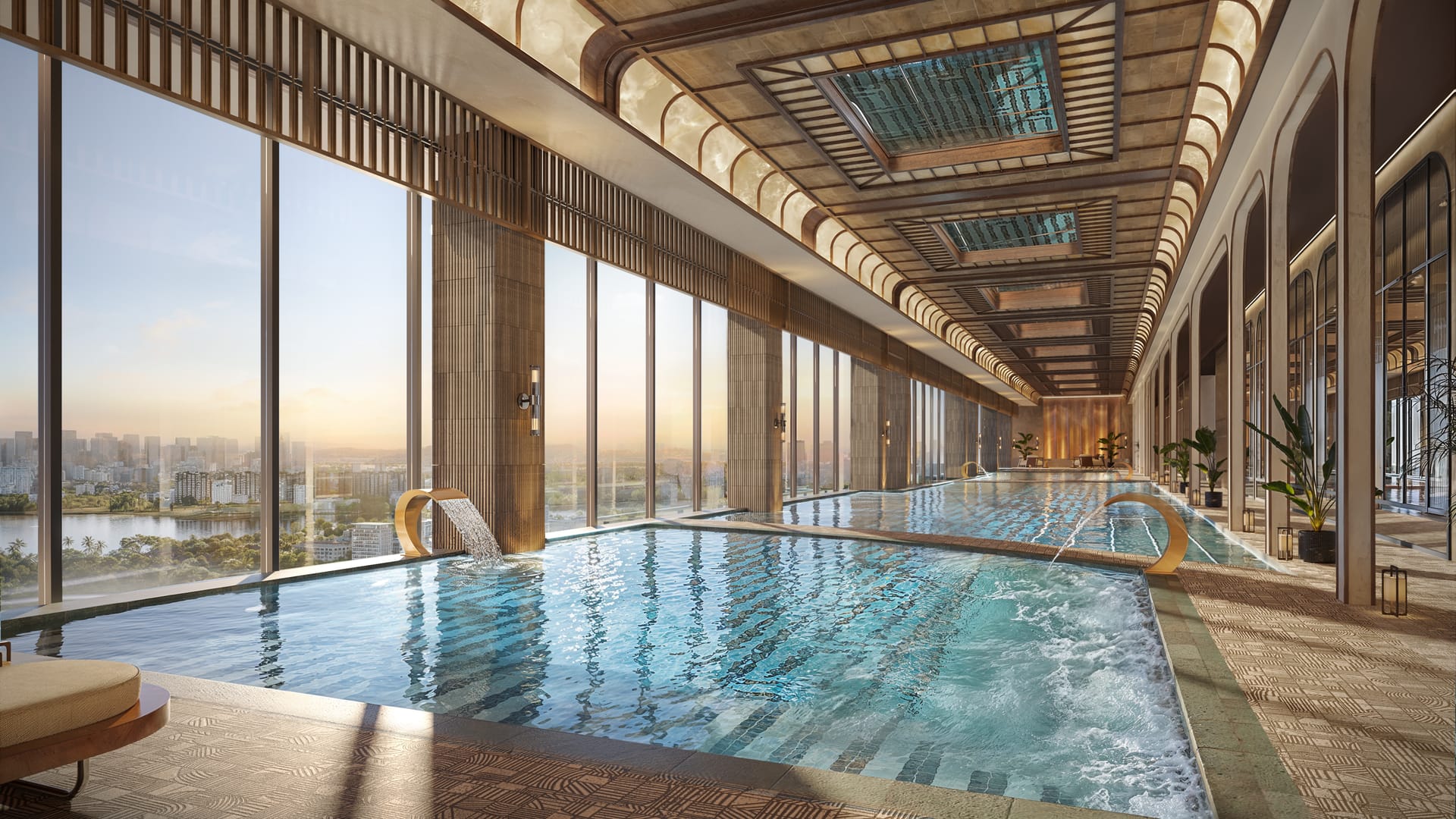 Đường bơi 50m chuẩn Olympic